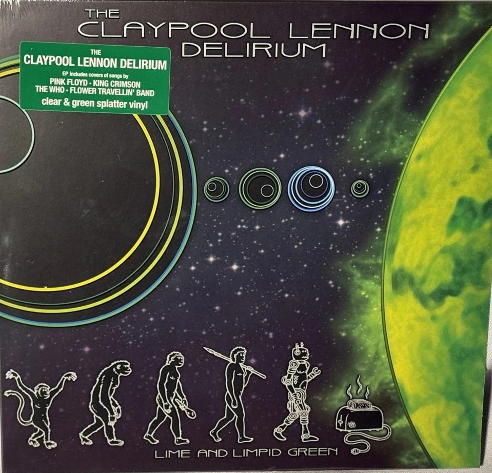 The Claypool Lennon Delirium ‎– Lime And Limpid Green 10 Pink Floyd King Crimson