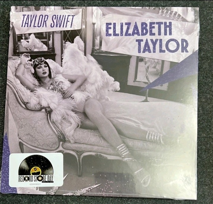Taylor Swift Elizabeth Taylor 7” Purple Glitter Vinyl RSD 2026 Single Mint