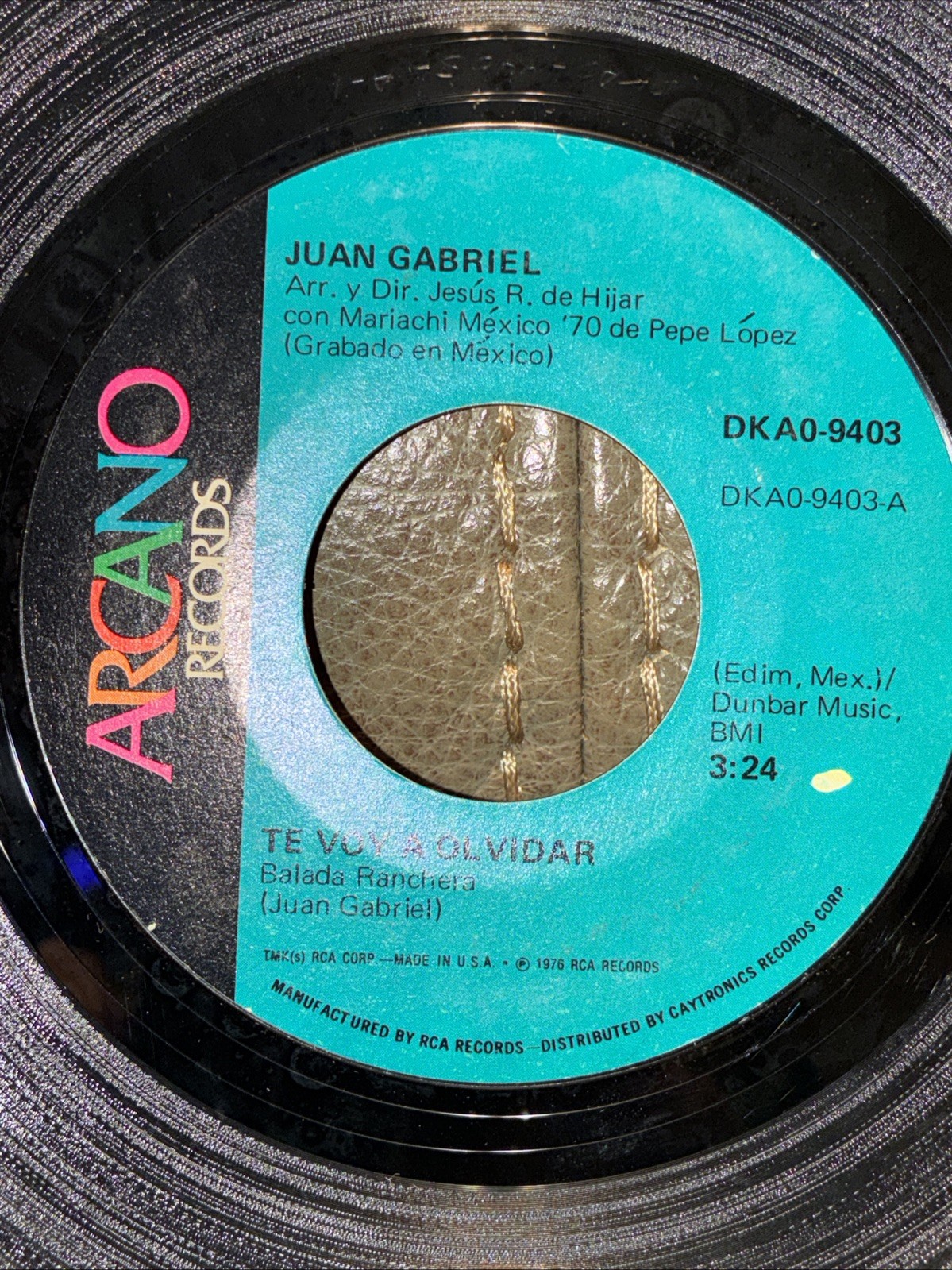 Juan Gabriel, The Voy A Olvidar/Siempre Estoy Pensando En Ti 7” Record