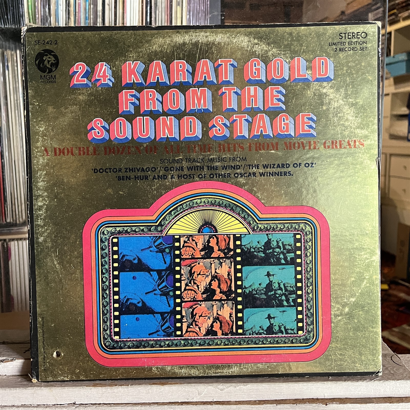 [POP]~EXC/VG+ 2 DOUBLE LP~VARIOUS ARTISTS~24 KARAT GOLD FROM SOUND STAGE~[1968]