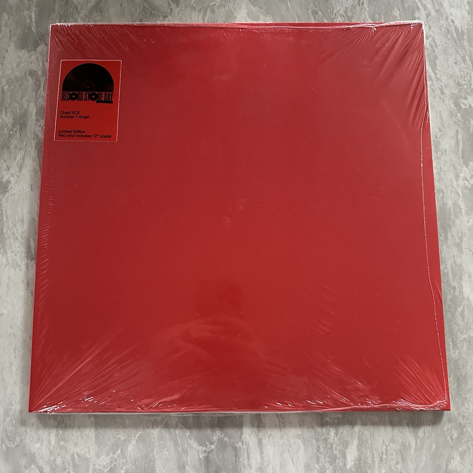 CHARLIE XCX Number 1 Angel LP Red Vinyl w/12″ Poster RSD Record Store Day SEALED