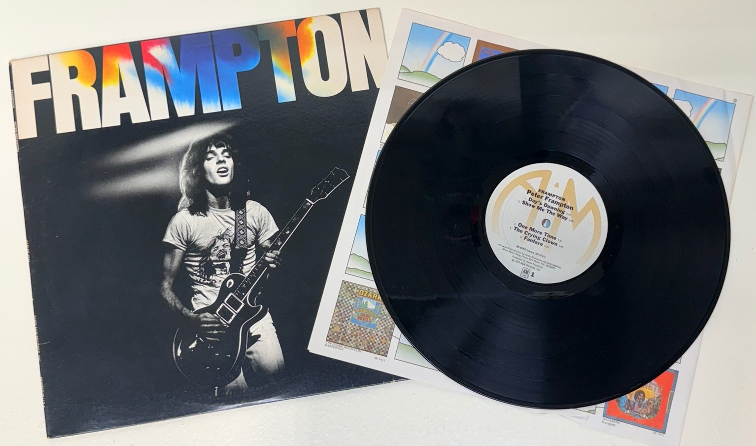 Peter Frampton Frampton LP TML-M Monarch MR A&M SP-4512 VG+ Insert