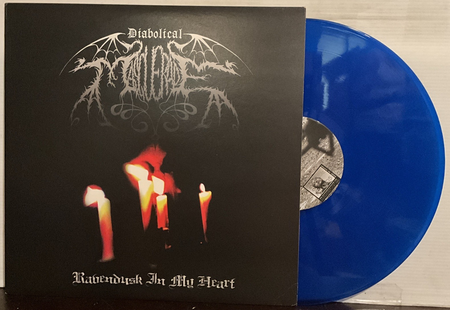 Diabolical Masquerade – Ravendusk In My Heart LP 2006 Profound Lore VG+/EX BLUE