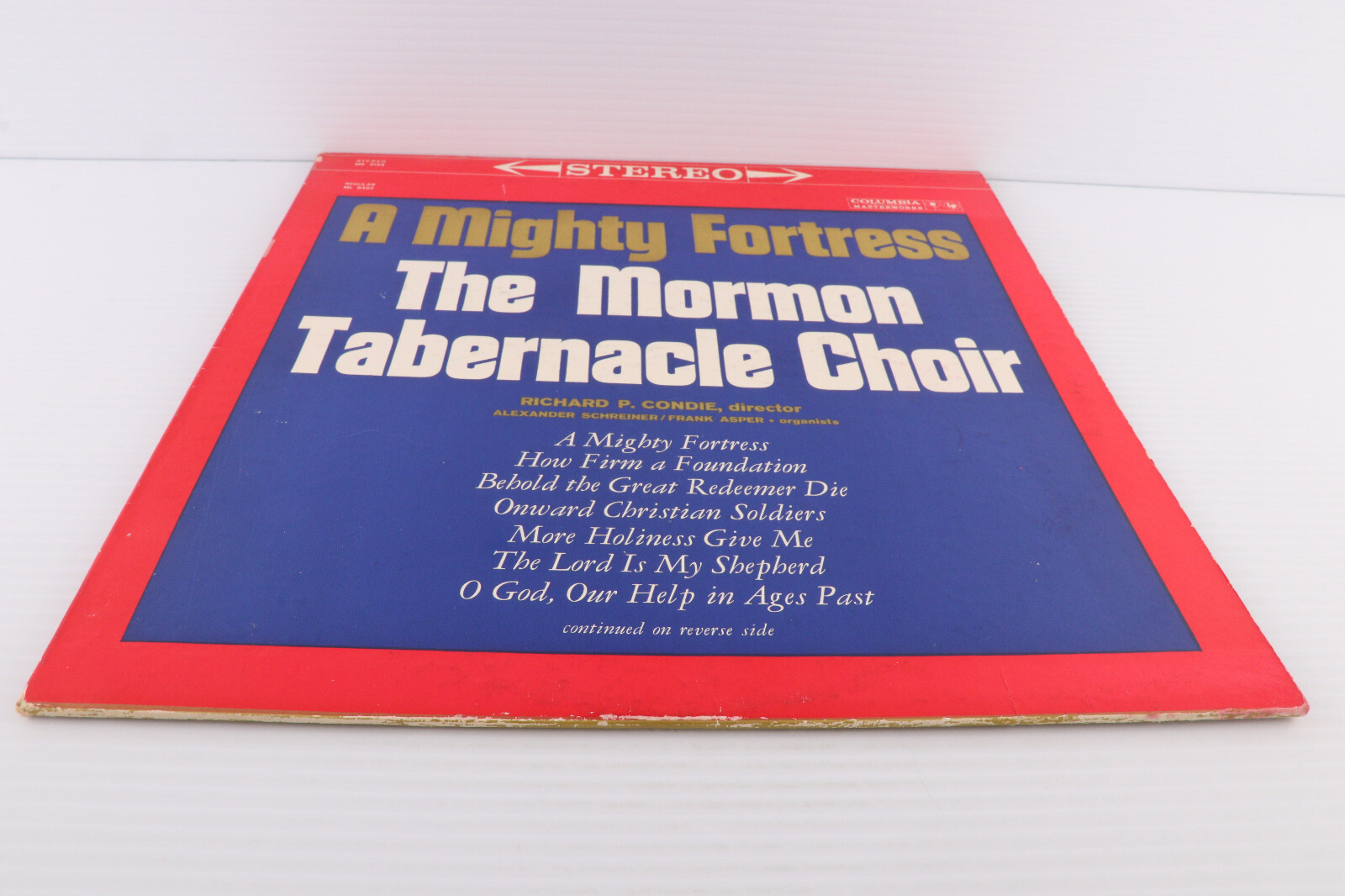 The Mormon Tabernacle Choir – A Mighty Fortress – 1960 LP Vinyl Record MS 6162