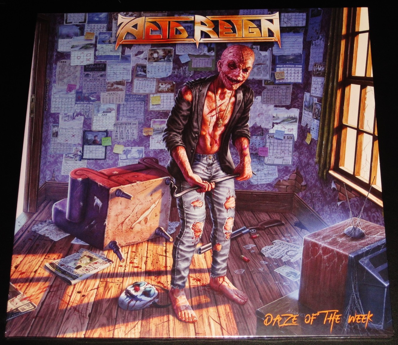 Acid Reign: Daze Of The Week – Limited Edition LP Clear Vinyl Record 2026 UK NEW