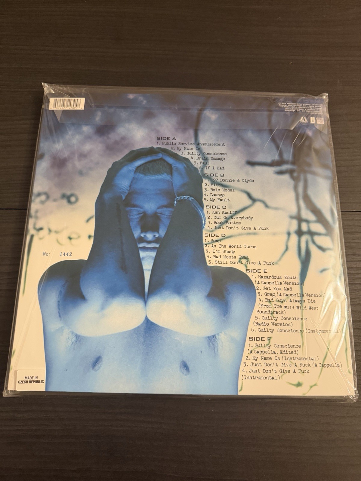 EMINEM – “THE SLIM SHADY LP” IVC EDITION Vinyl IN HAND