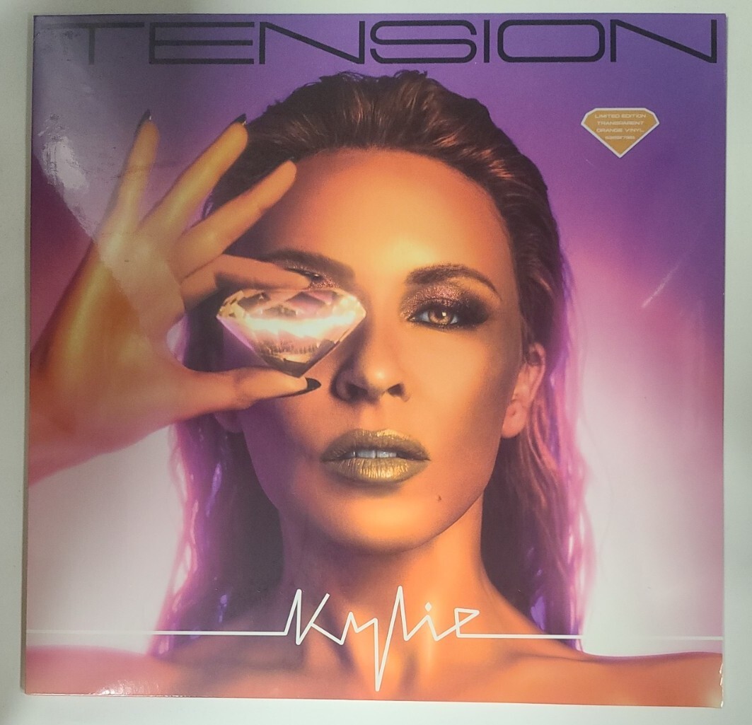 Kylie Minogue – Tension – Orange LP Vinyl Record 12″ – NEW Sealed – Dance Pop