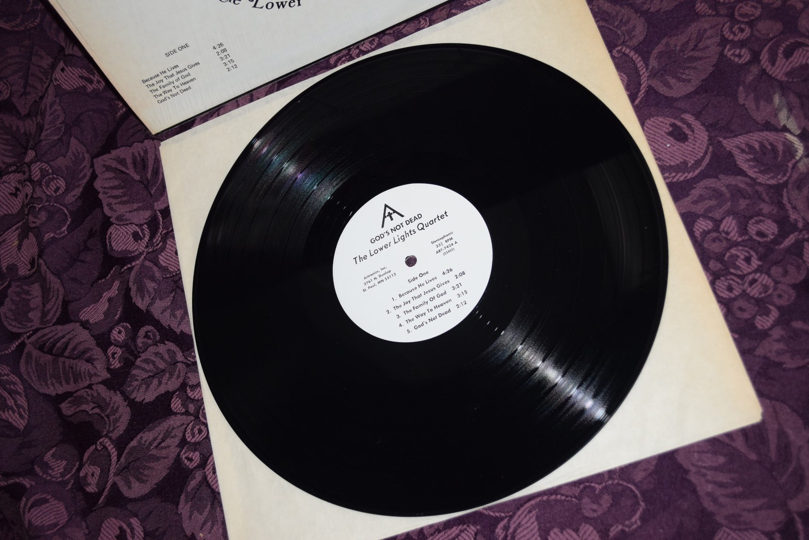 Lower Lights Quartet – God’s Not Dead 1974 Artonics Shrink Christian folk NM/EX