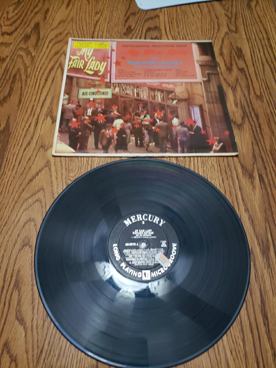 Richard Hayman ‎– My Fair Lady LP Album Mercury ‎Records MG 20192 Vinyl F/G+