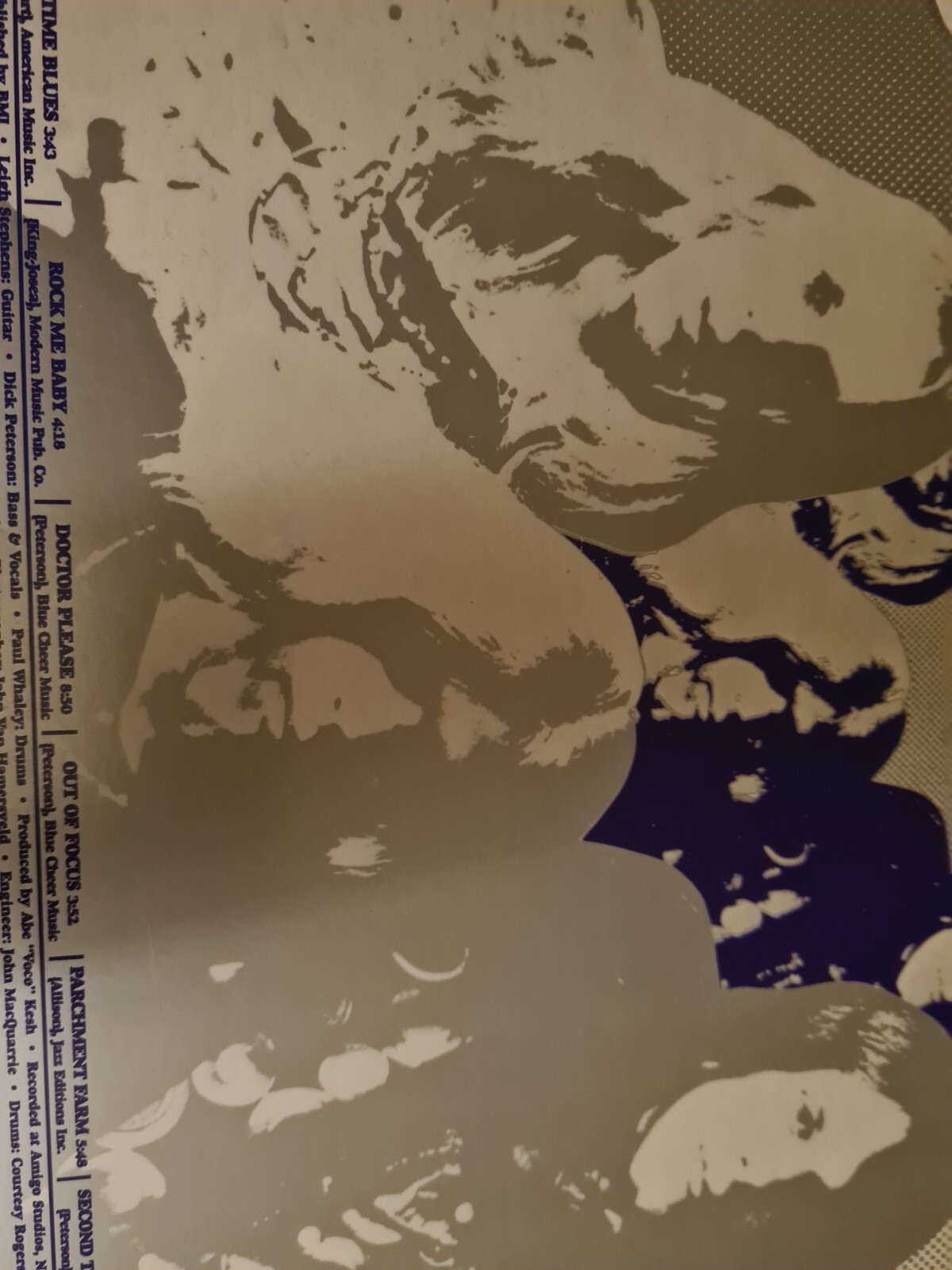 Blue Cheer “Vincebus Eruptum” LP Philips Reissue 2000s