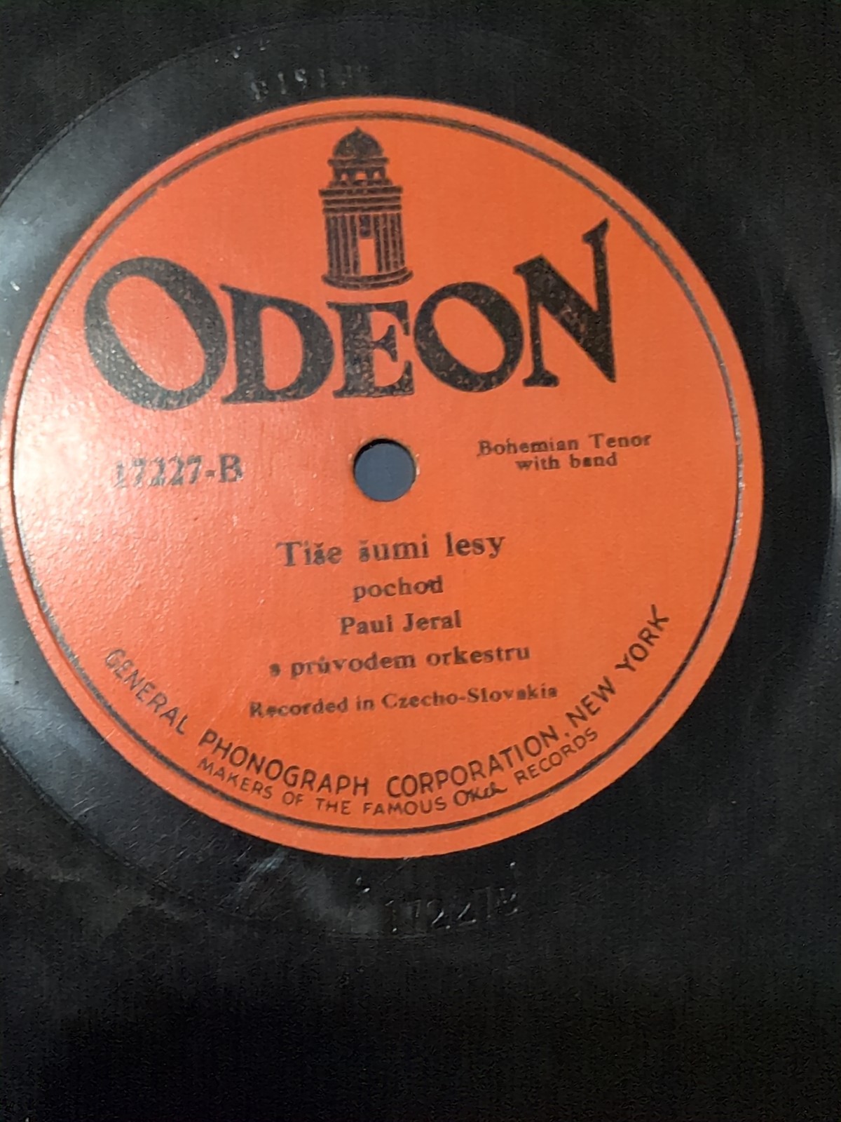 78 RPM Odeon Okeh Lot Of 9 17002-17283 Polka Czech Pochod Double Sided
