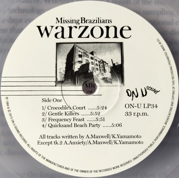 Missing Brazilians – Warzone – POST-PUNK/INDUSTRIAL