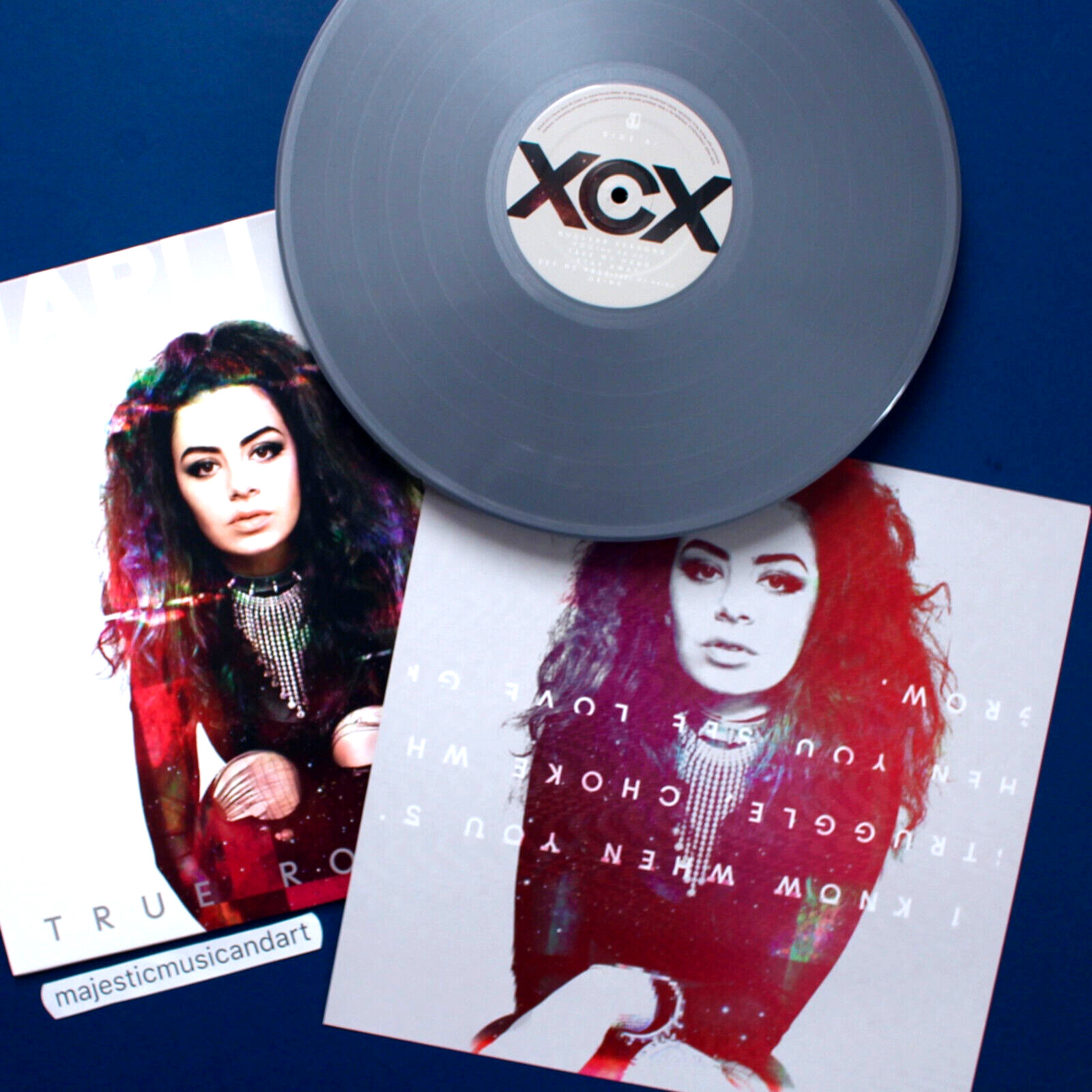 COLOR VINYL CHARLI XCX TRUE ROMANCE LP PHOTO YOUI’RE THE ONE NUCLEAR SEASONS