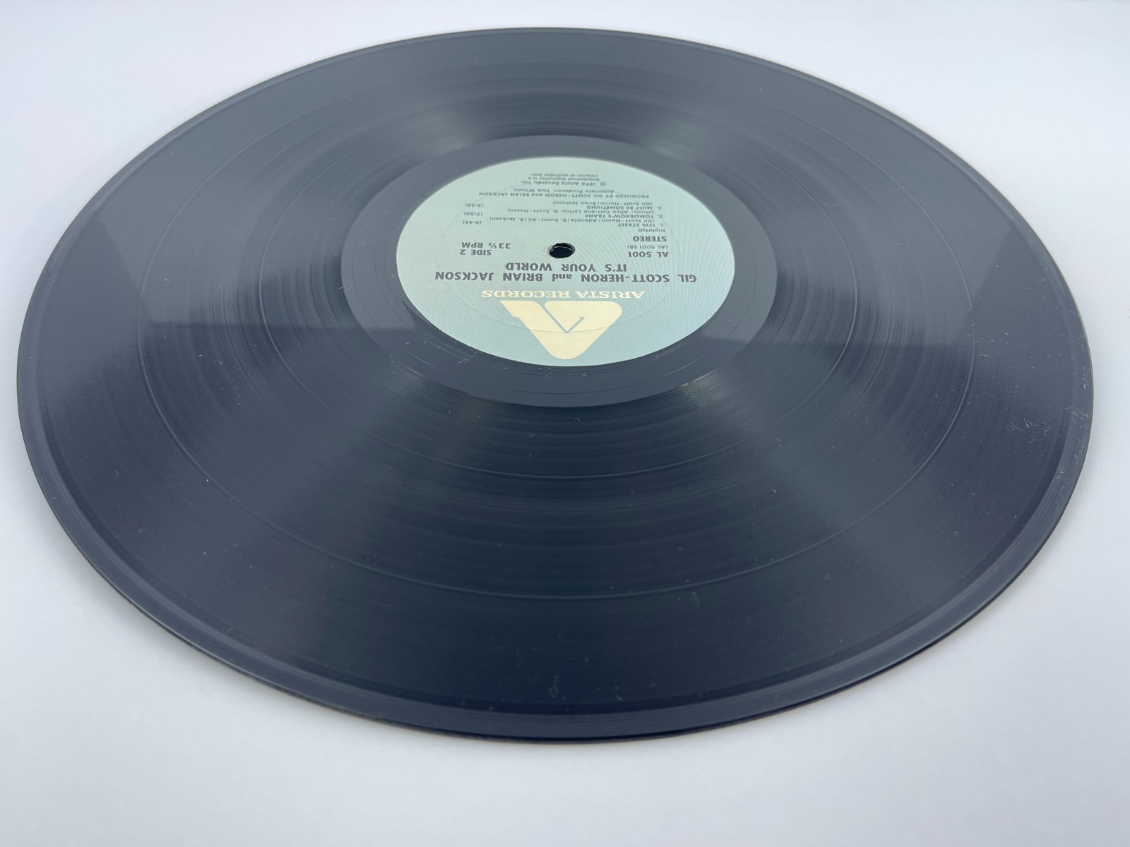Used Gil Scott-Heron and Brian Jackson “It’s Your World” Vinyl LP