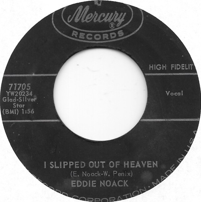 EDDIE NOACK Firewater Luke on Mercury rockabilly bopper 45 HEAR