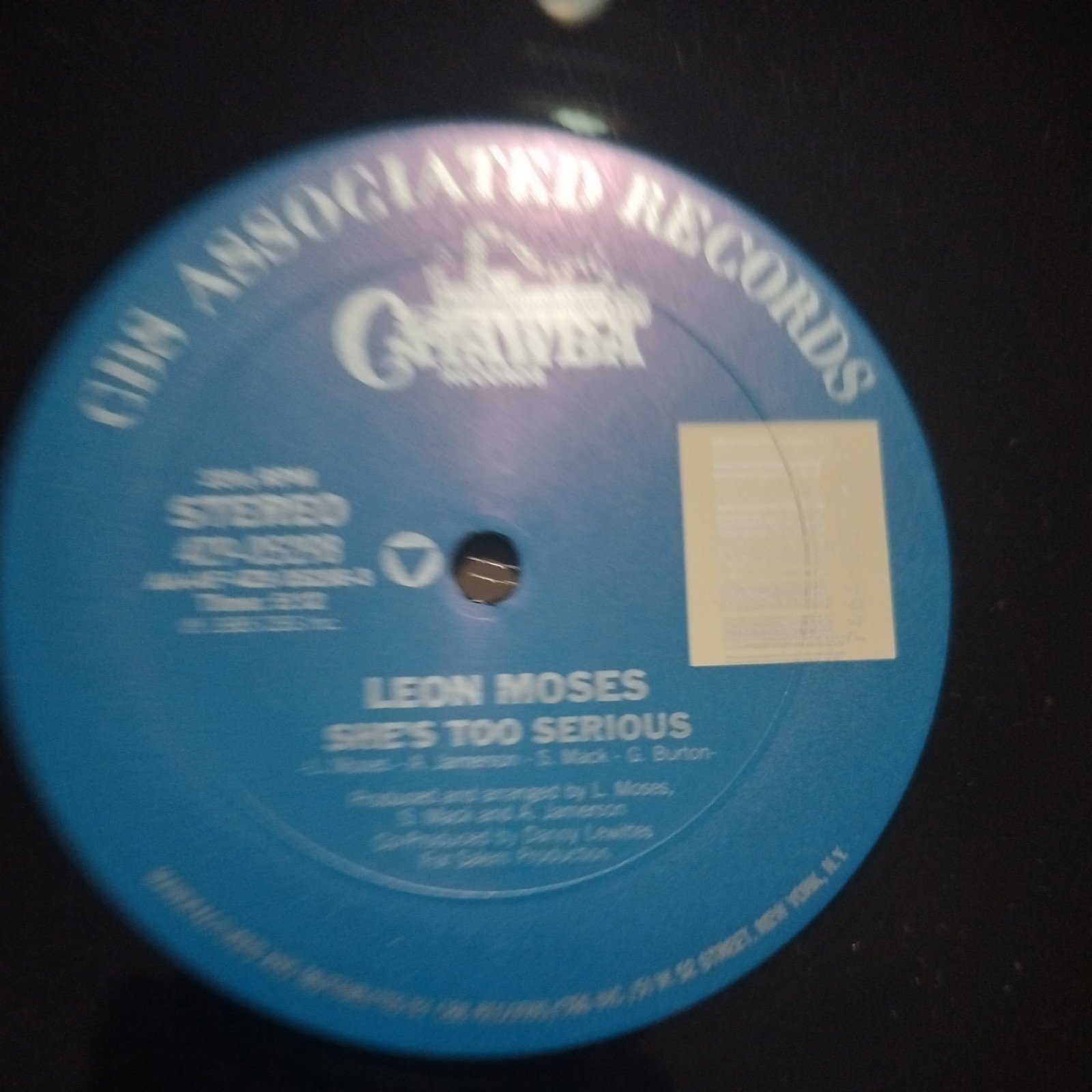 Leon Moses – She’s Too Serious (12″, Single) (Near Mint (NM or M-)) 3083229085