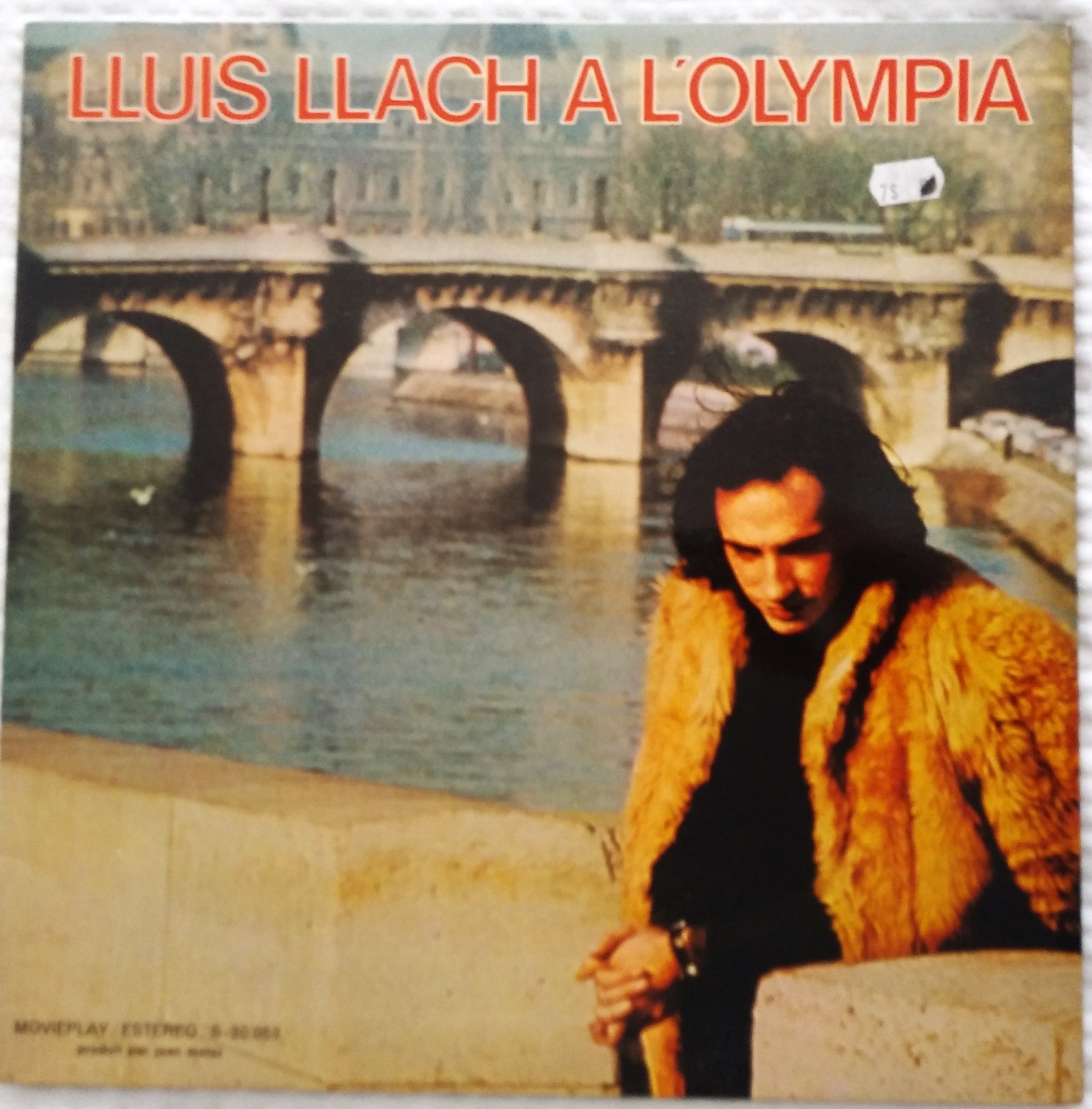Lluis Llach A L´Olympia – 1973 Movie Play – Vinyl LP – Spain
