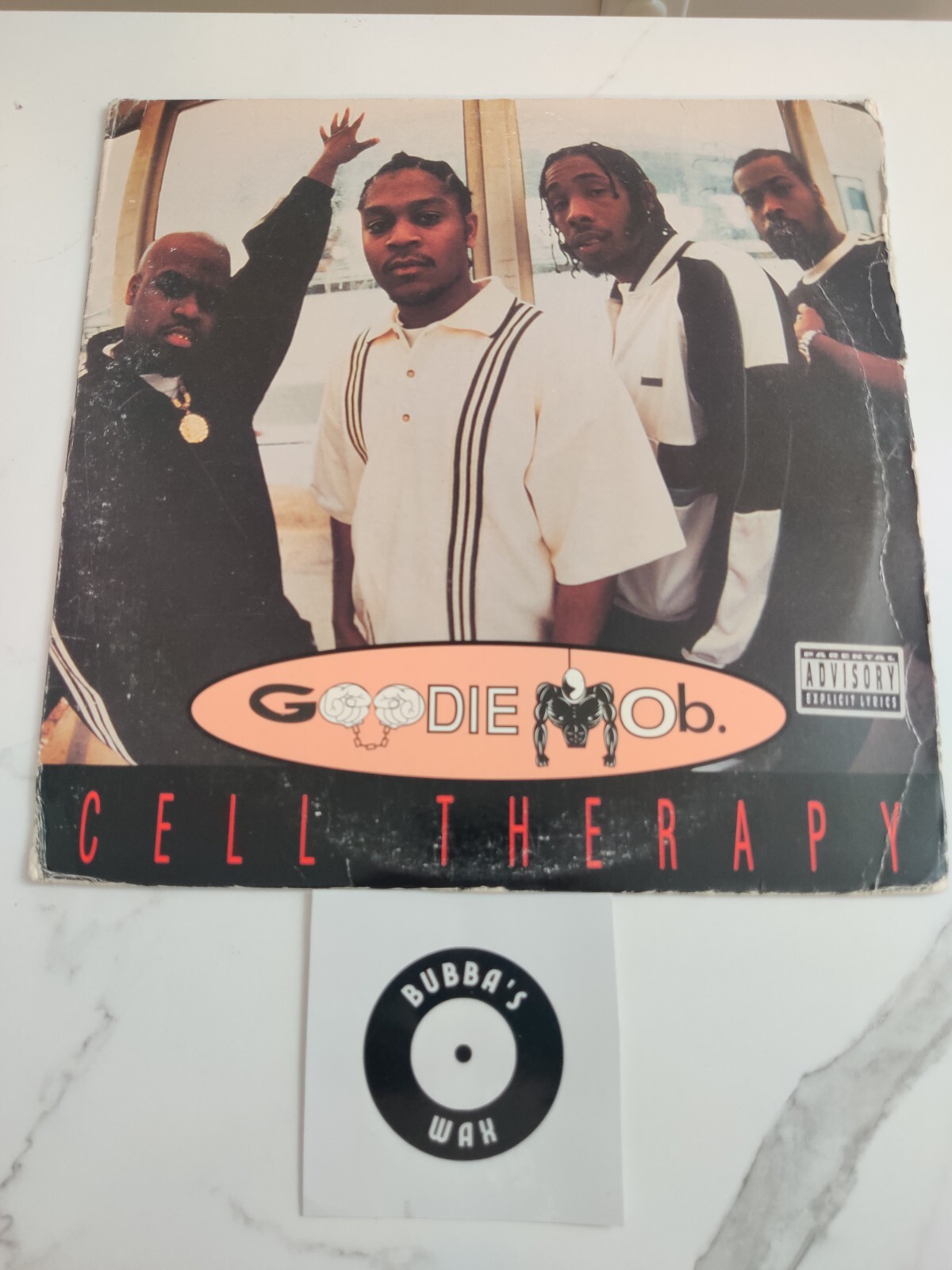 Goodie Mob – Cell Therapy – Vinyl 12″ 1995 La Face Records – VG+
