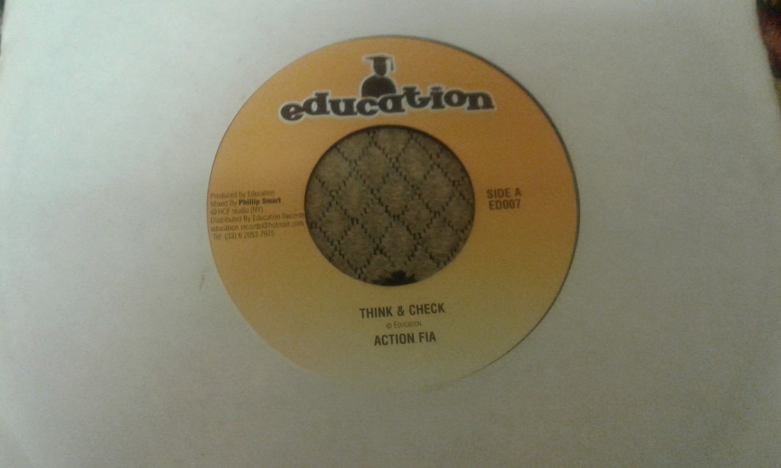 Action Fia , Think & Check , 7″ Education Label…..not available at present.