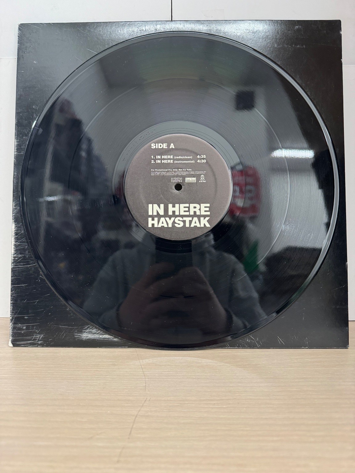 Haystak – In Here / Bangin’ 12″ Promo Single 2004 KOCH Records Hip Hop 33 RPM