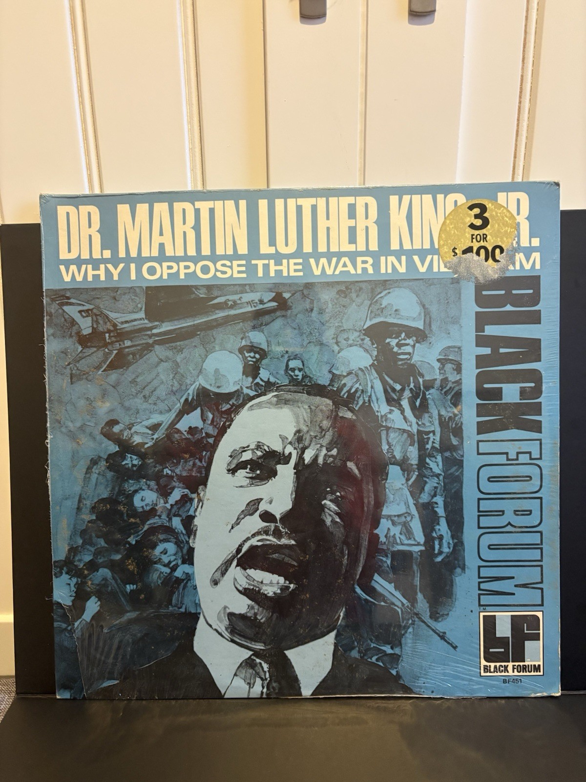 Dr. King, Jr. ‎– Why I Oppose The War In Vietnam LP – 1970 – BF451 – SEALED