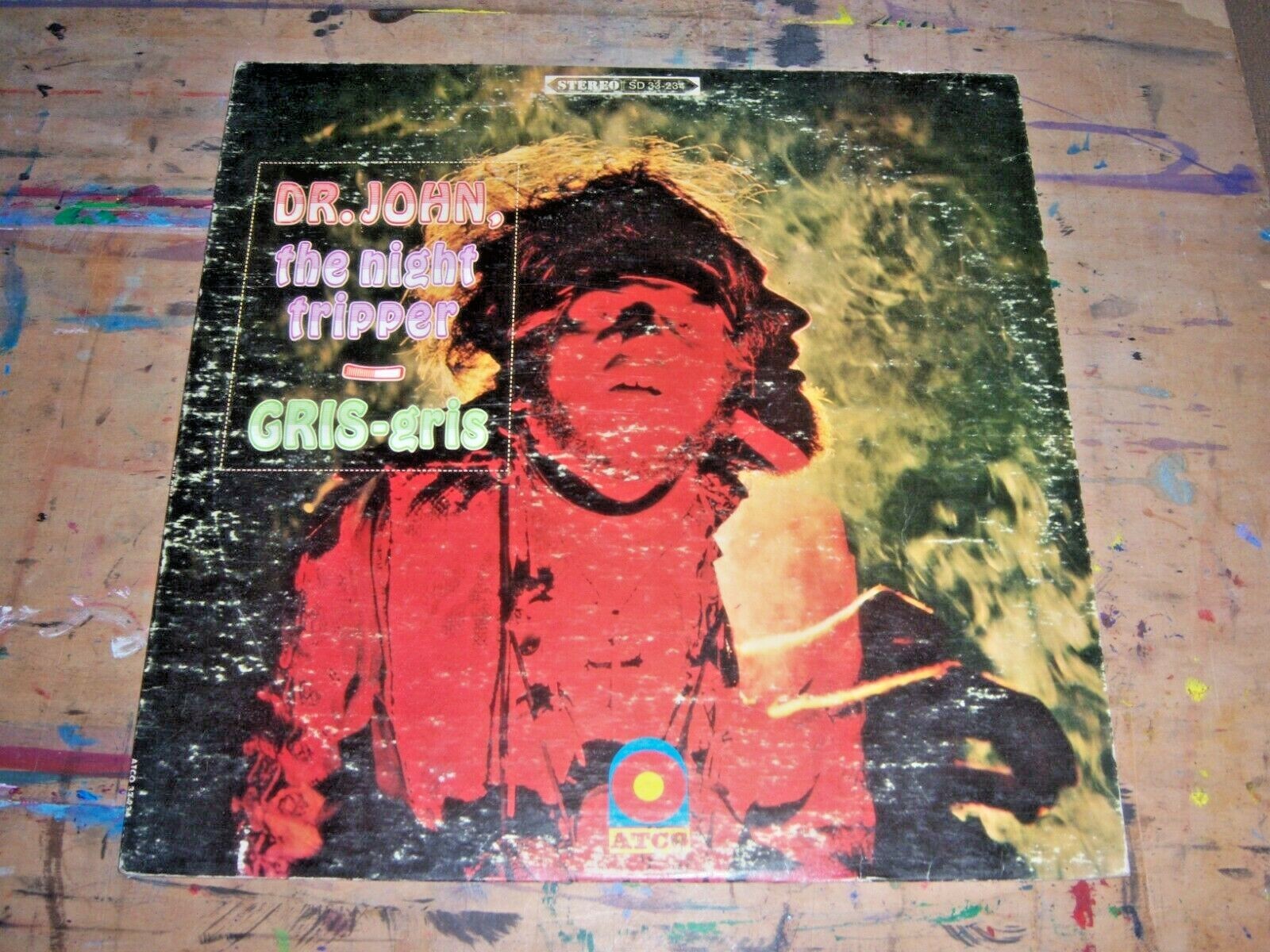 DR JOHN THE NIGHT TRIPPER GRIS-GRIS 1968 ATCO SD 33-234 1841 BROADWAY VG+ VG