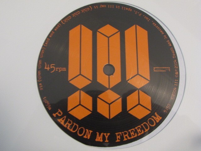 !!! – PARDON MY FREEDOM SEALED 12″ VINYL 45rpm ELECTRONIC ROCK HOUSE DISCO OOP