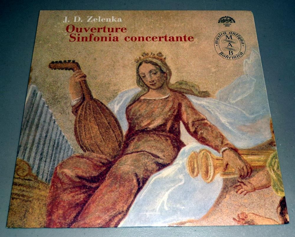 MILAN MUNCLINGER LP – ZELENKA Overture / Sinfonia