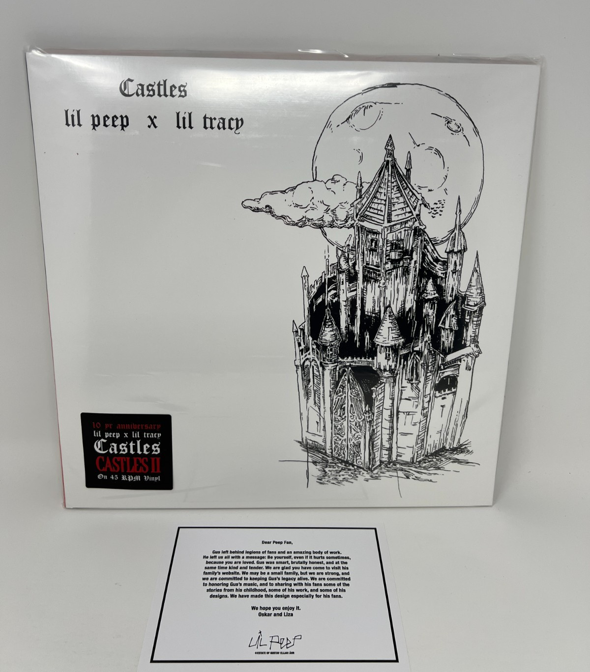 LIL PEEP Castles I & II 10 Year Anniversary 2LP Pop Up Limited Edition Vinyl