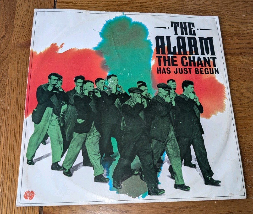 The Alarm The Chant Has Begun 12 Inch Single Vgc+ Play Tested 1984 Mike Peters