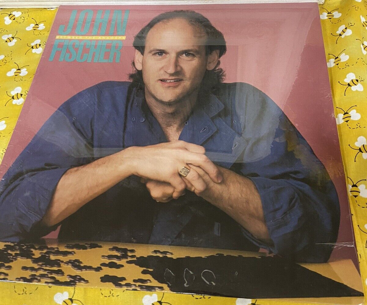 John Fische, New Between The Answers Vinyl LP Record 1985 Christian Rock Album