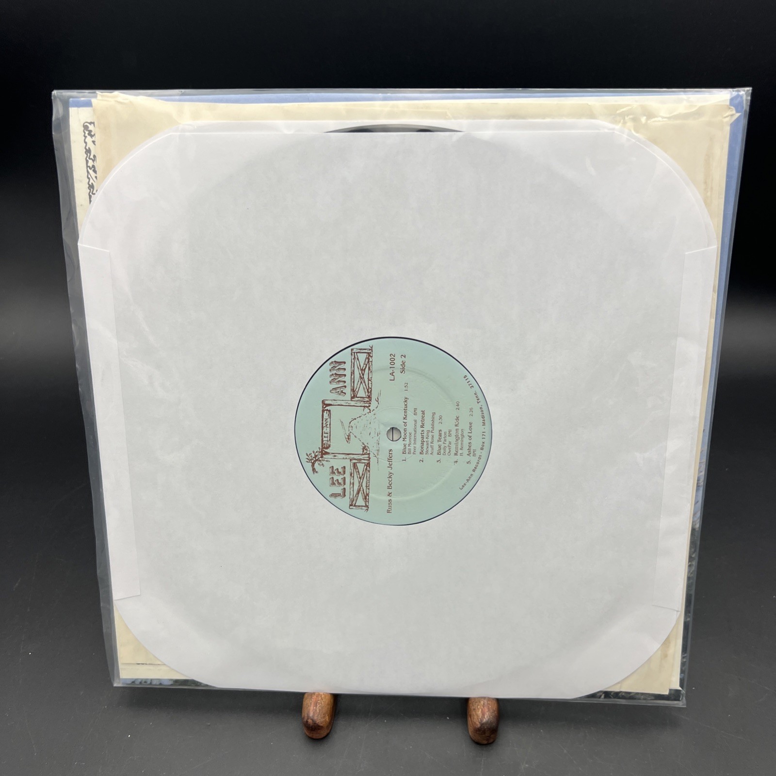 Russ & Becky Jeffers Band Opryland USA LA-1002 SIGNED Kathy Kuhn, Becky Jeffers