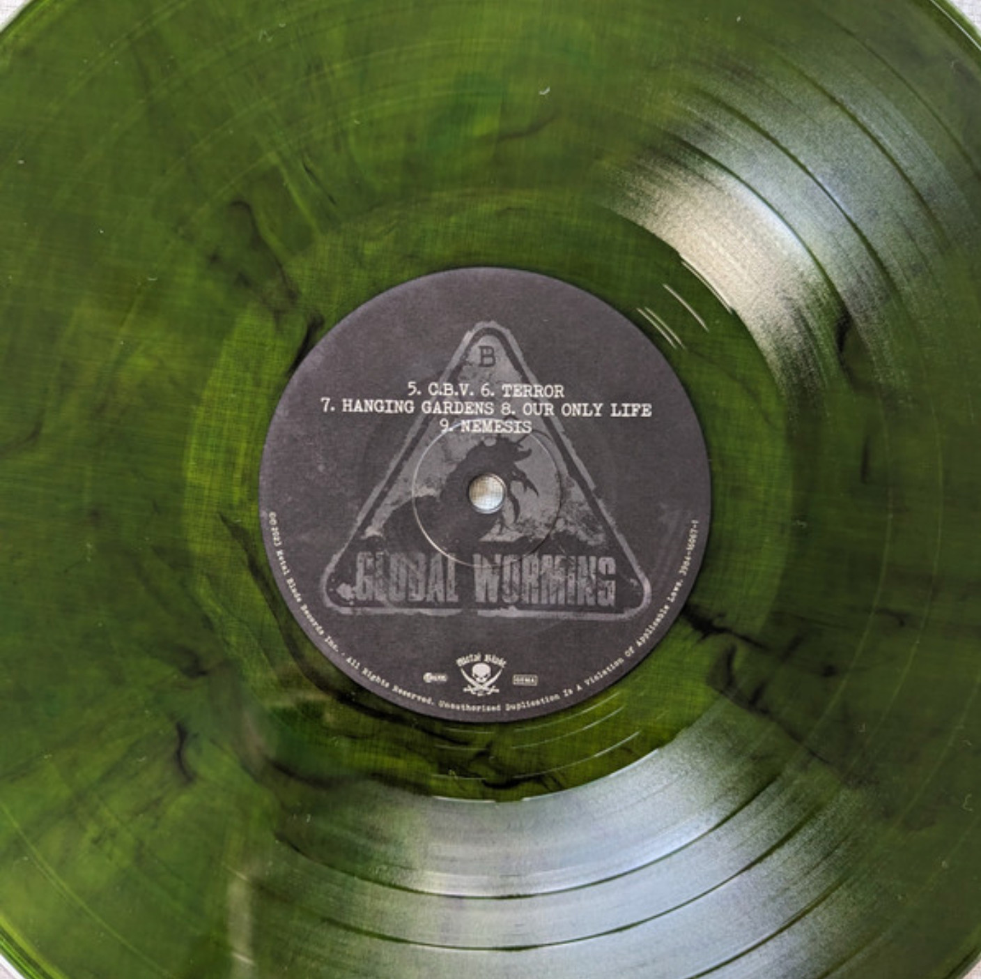Endseeker – Global Worming LP 2023 Metal Blade [Green Black Marble] [Sealed]