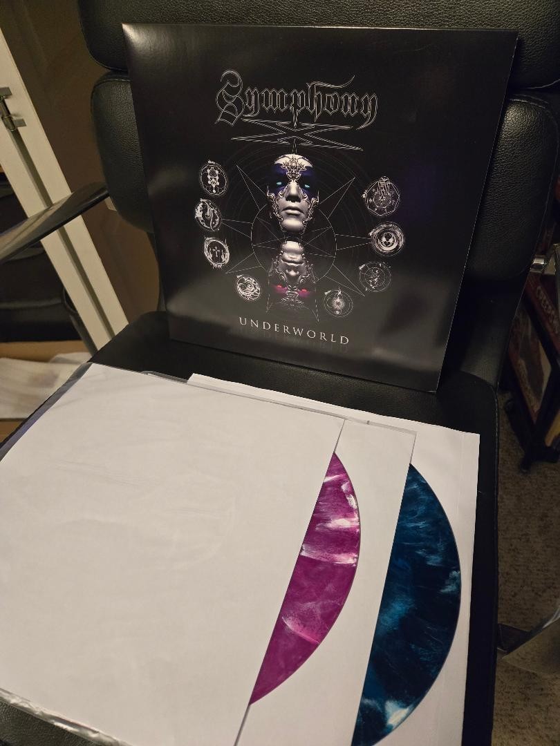 Symphony X Underworld 2 LP Vinyl Sheet Happens