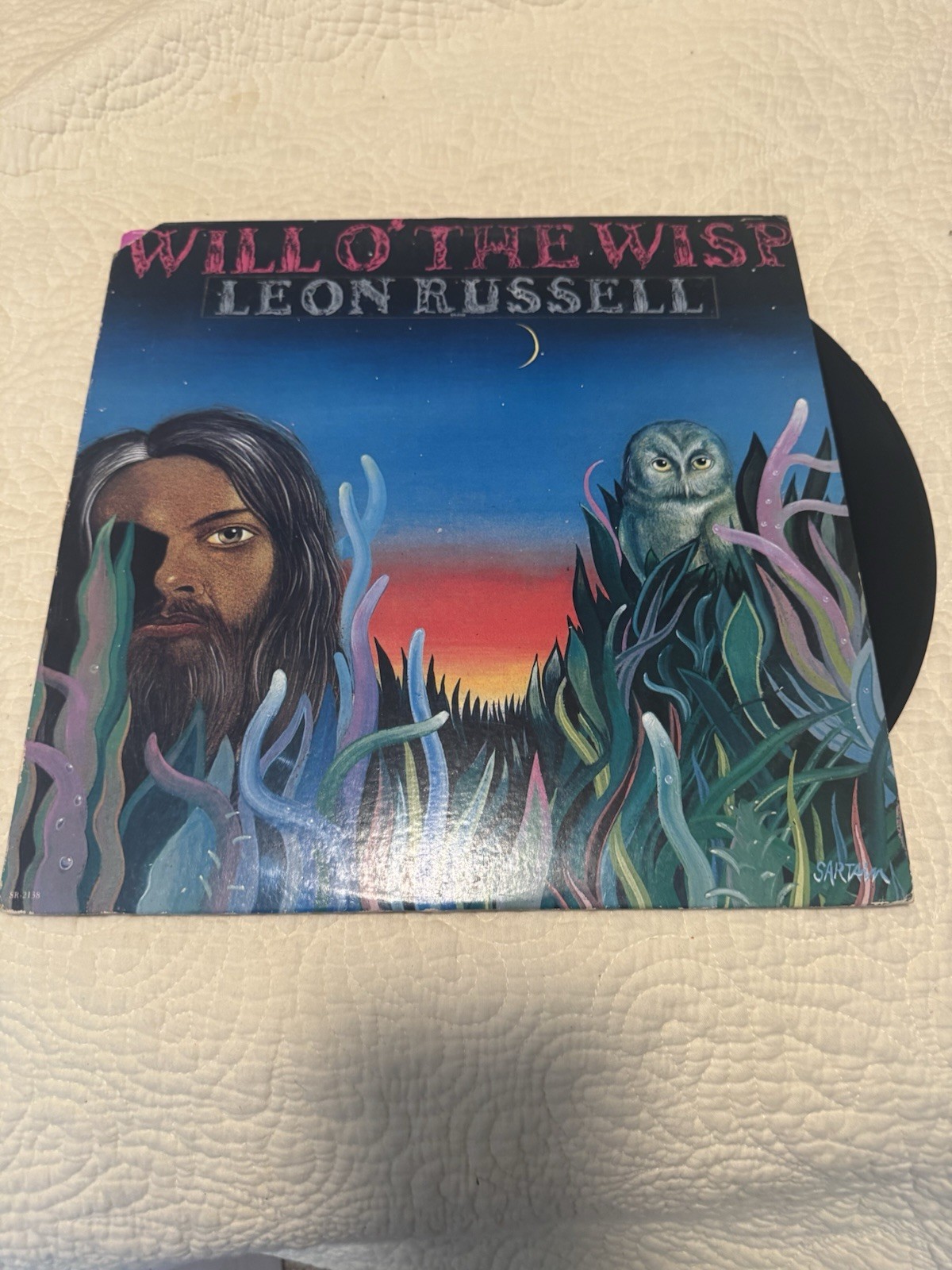 Leon Russell ‘ Will O’ The Wisp ‘ Vinyl LP Album US 1975 VG++/VG+ ROCK