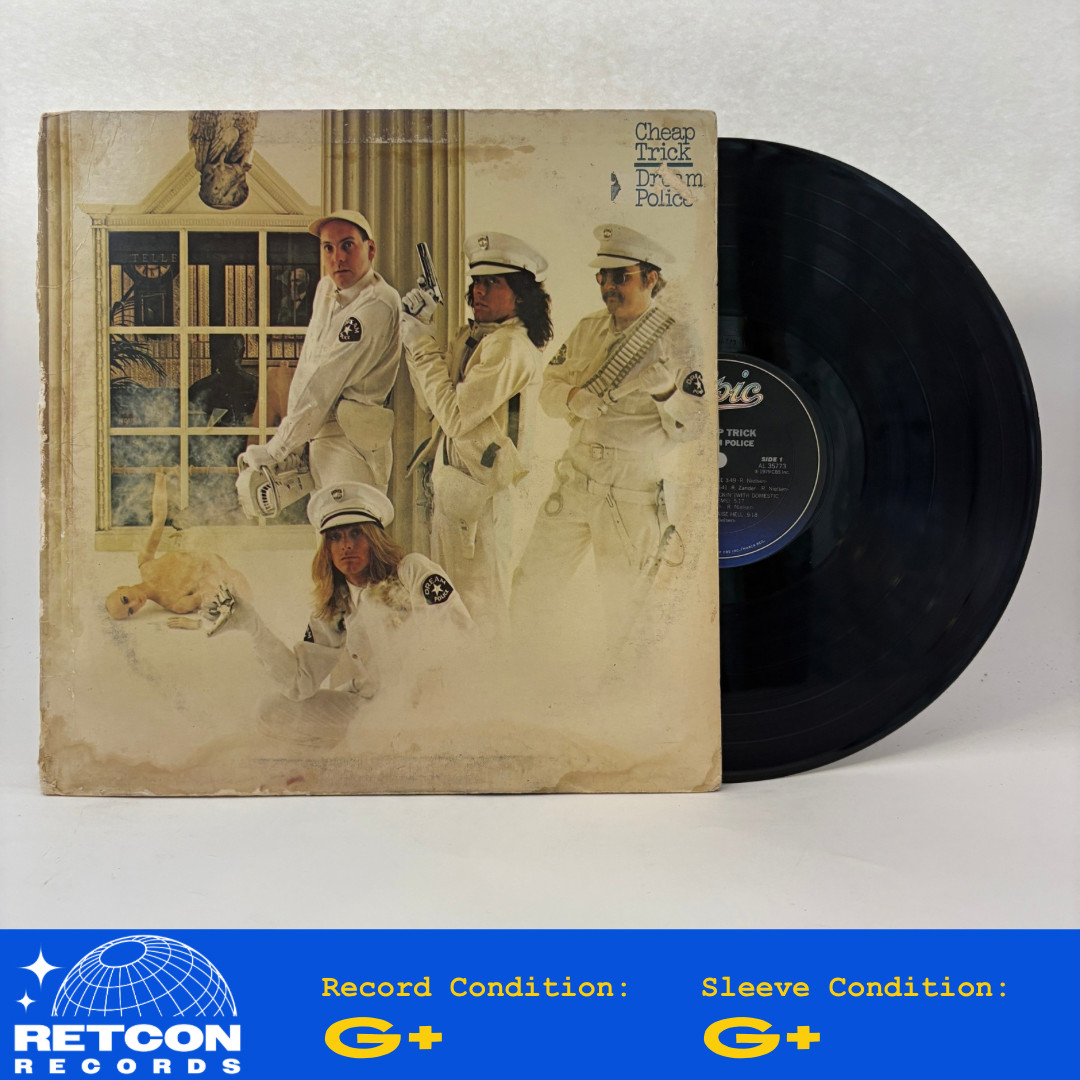 Cheap Trick – Dream Police Vinyl LP Good Plus (G+)/Good Plus (G+)