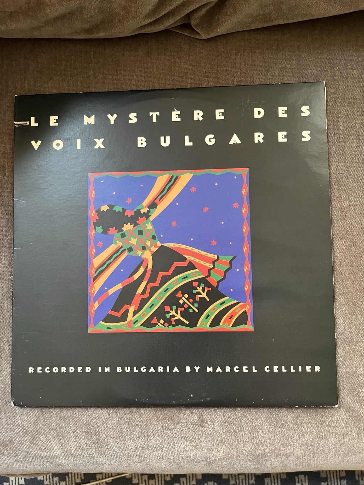 Le Mystère Des Voix Bulgares – Nonesuch Explorer 1987 Marcel Cellier VINYL VG+