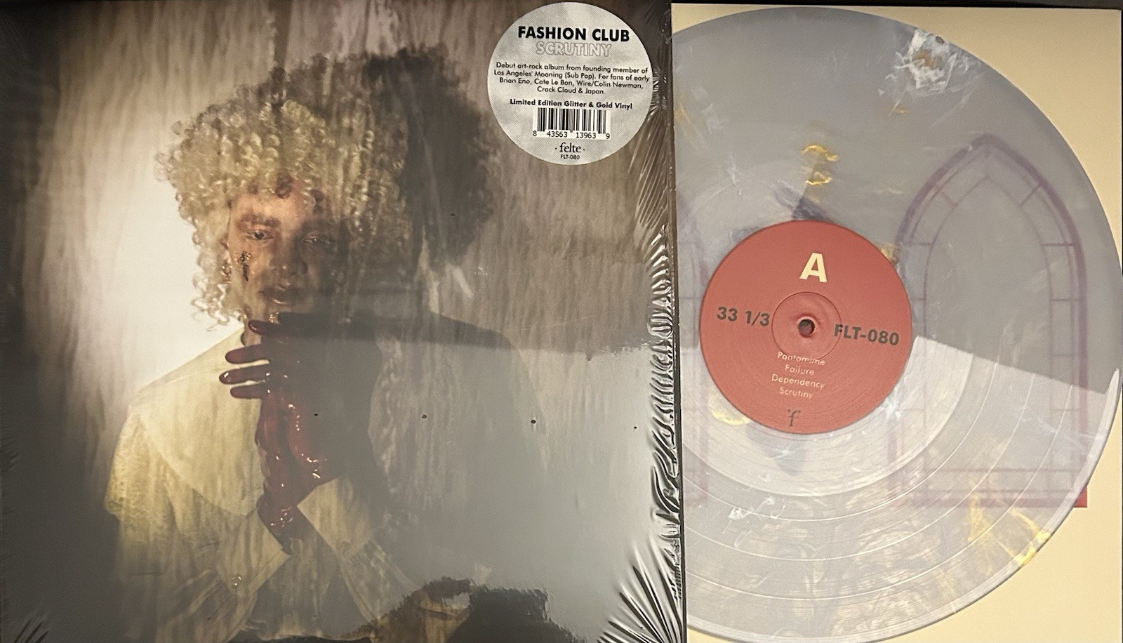 Fashion Club – Scrutiny [LIKE NEW COLORED VINYL] Post-Punk Art Rock Psych Pop