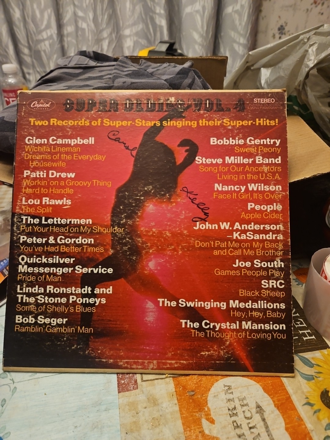 SUPER OLDIES VOLUME 4 – VARIOUS ARTISTS – CAPITOL 149 – VINYL 2x LP