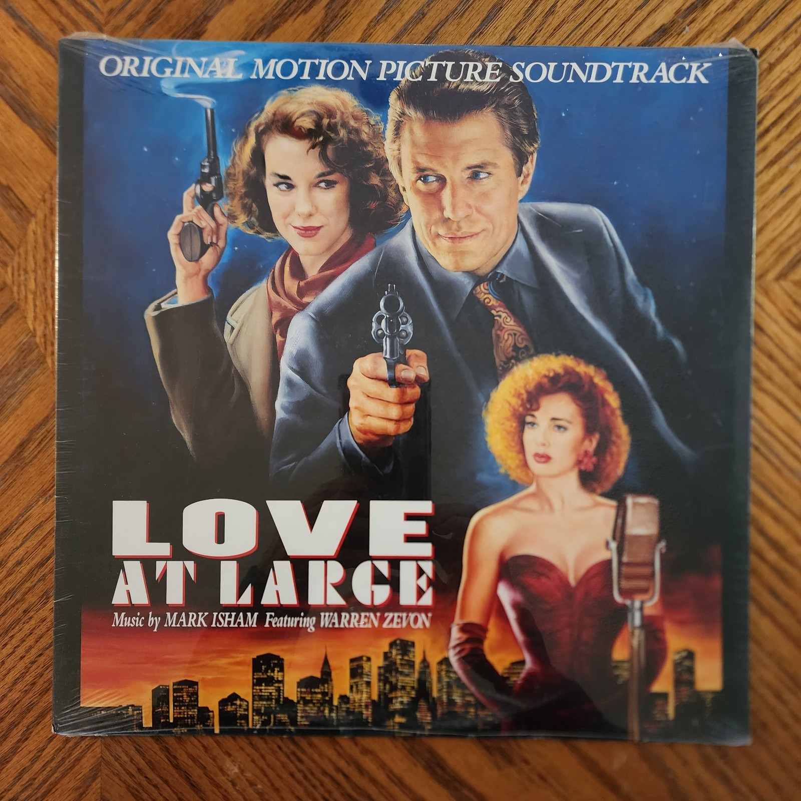 MARK ISHAM / LOVE AT LARGE ~ MOTION PICTURE SOUNDTRACK ~ 1990 Zevon ~ SEALED