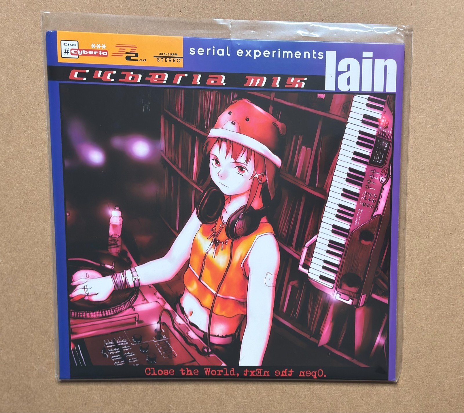 Serial Experiments Lain Vinyl LP Record Cyberia Mix Anime OST Boa Duvet