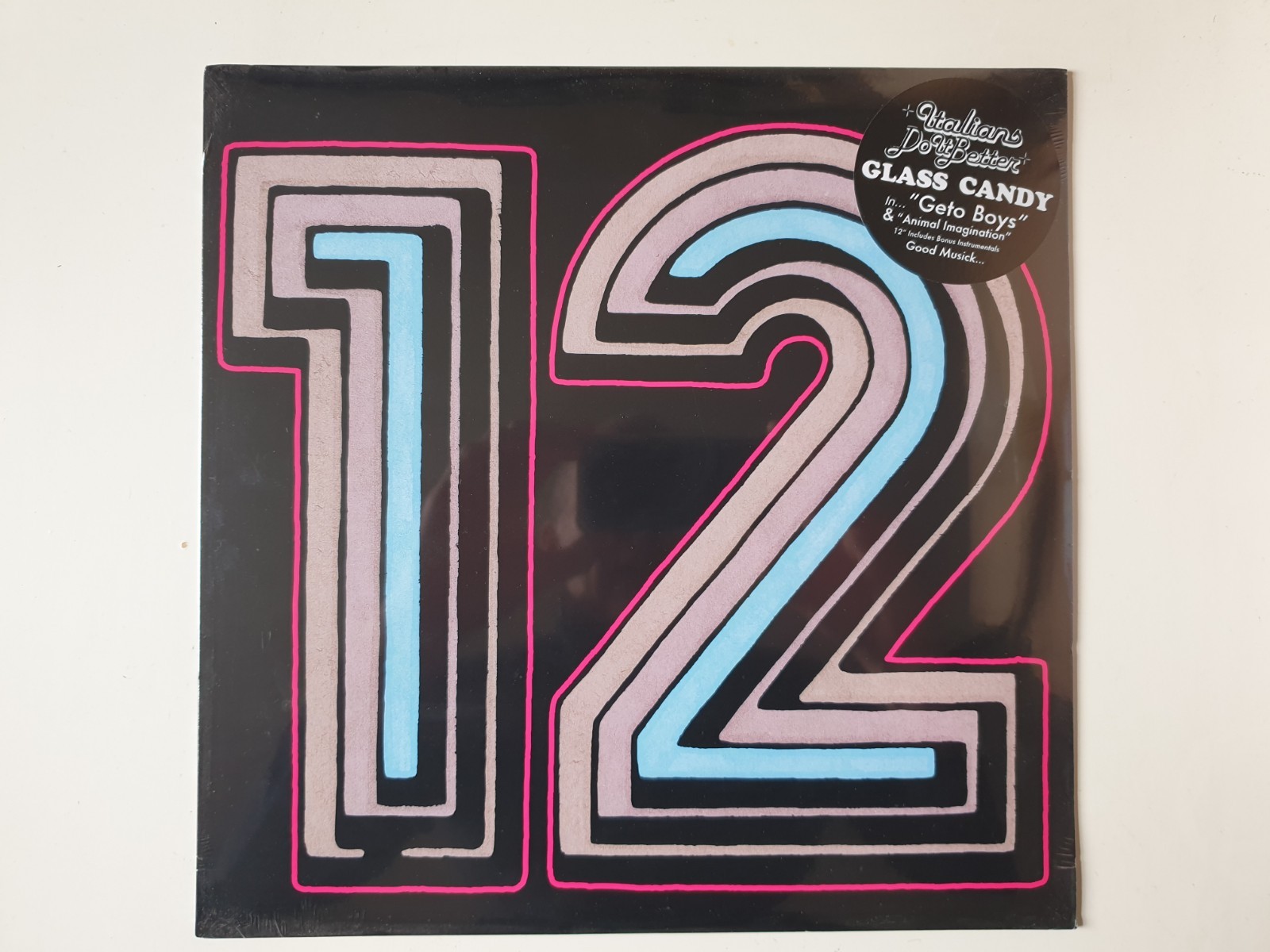 GLASS CANDY Geto Boys 12″ vinyl single 2009 US edition Johnny Jewel NEW SEALED