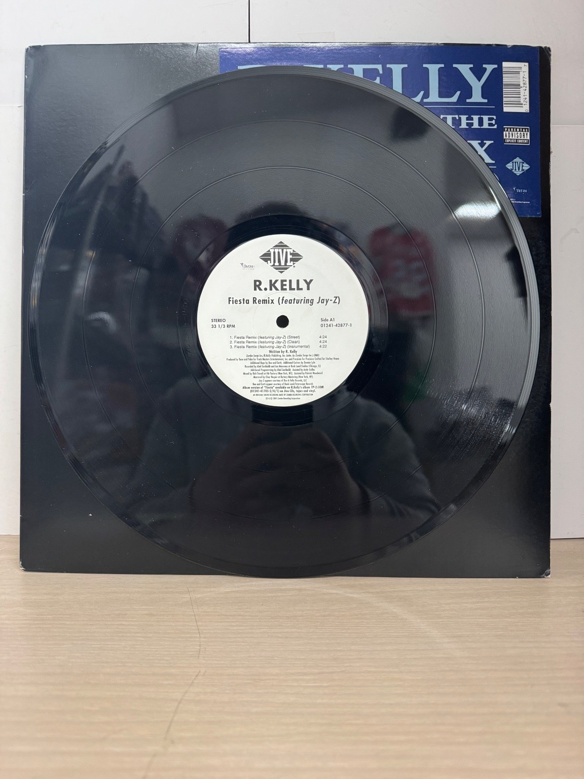 R. Kelly – Fiesta Remix 12″ Promo Record 2001 Jive R&B Hip Hop 33 RPM