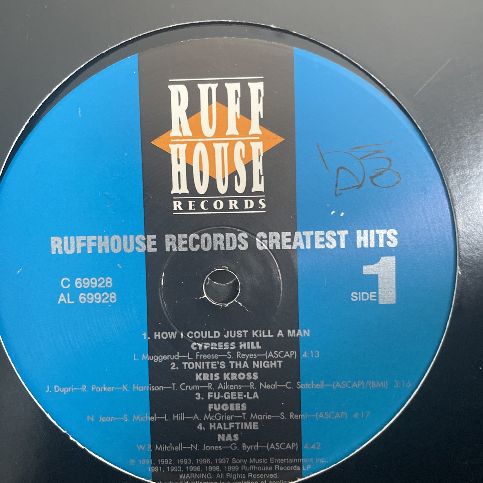 Ruffhouse Records Greatest Hits LP Vinyl Album Lauryn Nas Fugees Cypress Hill