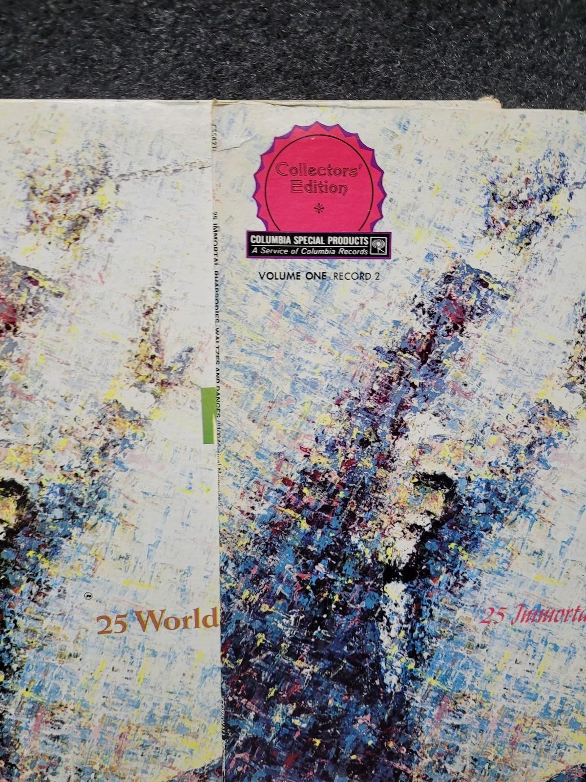 Vintage Various 100 Musical Memories 2xLP 12″ White Vinyl Columbia Classical