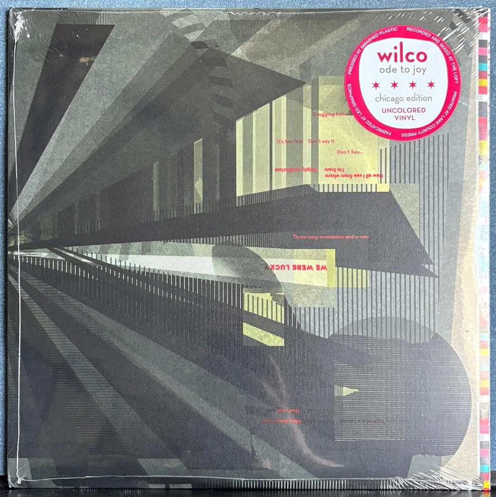 WILCO ODE TO JOY~RARE SEALED 2019 CHICAGO EDITION LP LMTD /1,500~UNCOLORED VINYL