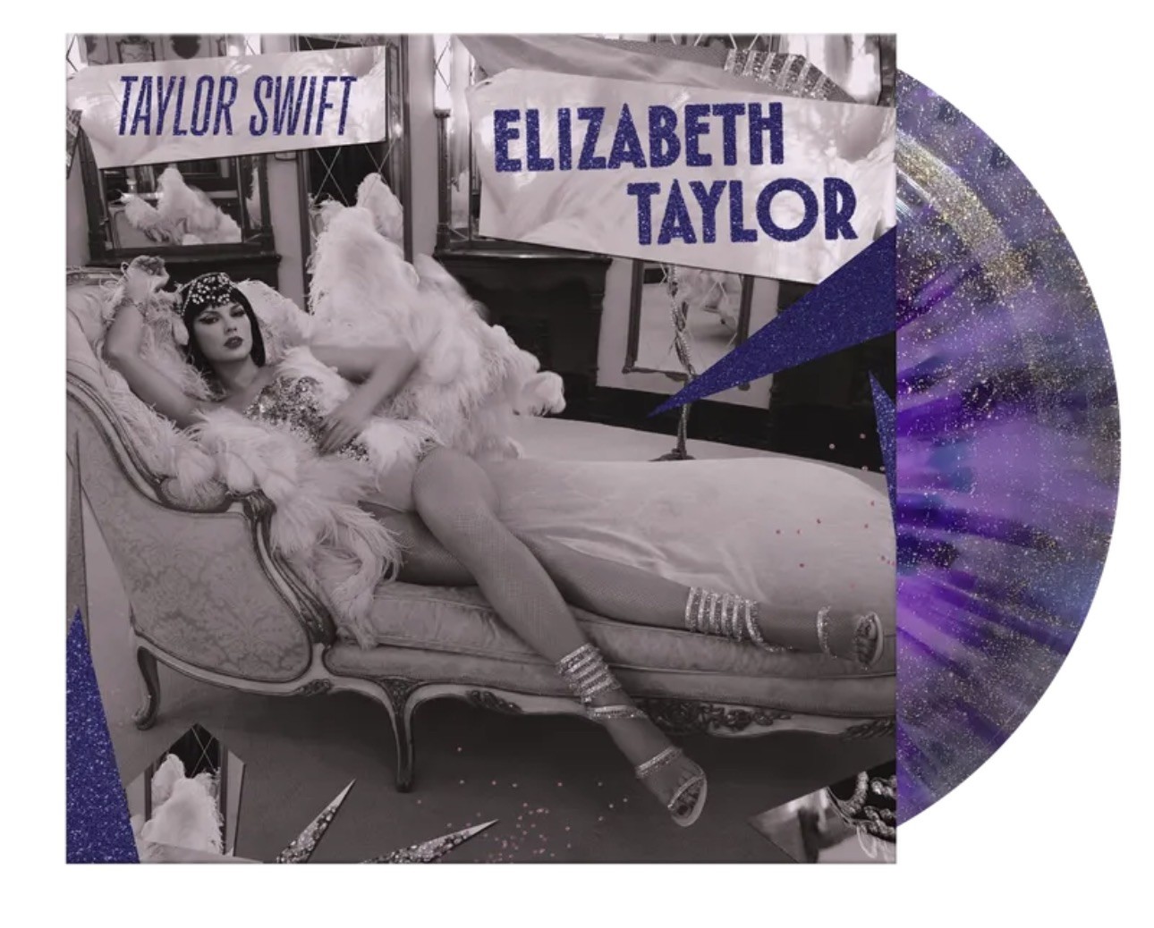 Taylor Swift Elizabeth Taylor 7 ” Purple Glitter Vinyl RSD 2026 BRAND NEW