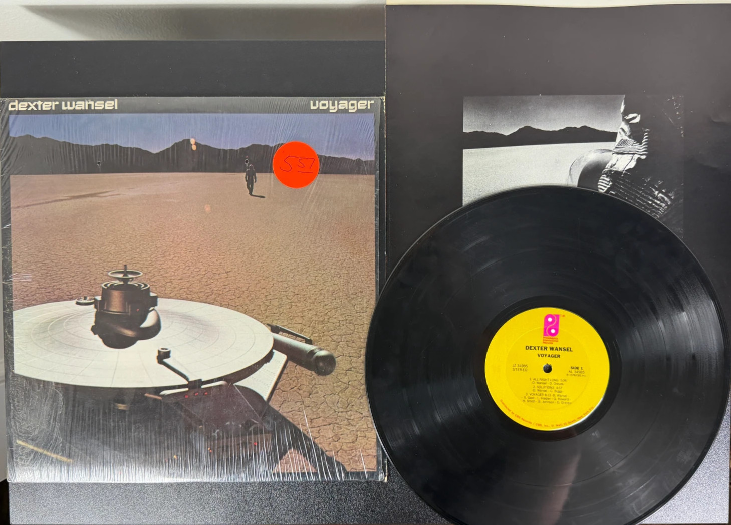Dexter Wansel Voyager 1978 – EX in Shrink – Funk Jazz Soul LP