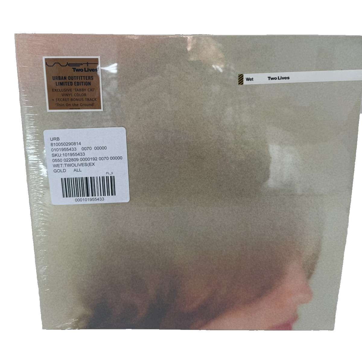 Wet-Two Lives Urban Outfitters Tabby Cat Vinyl Limited Secret Bonus Track New