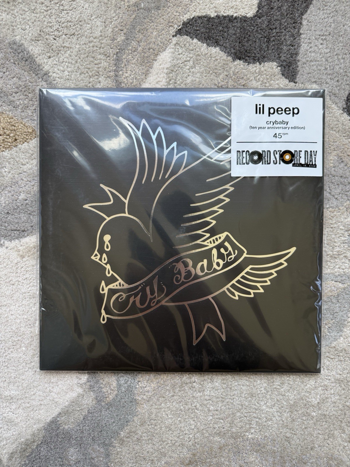 Lil Peep – Crybaby RECORD STORE DAY 2026 RSD Black Clear Tri Color Vinyl x/3000